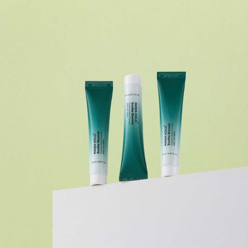 [1+1] Mania Holic Blemish Relief Cream to Patch 20ml Spot Care Soothing Troubled Skin Liquid Patch K