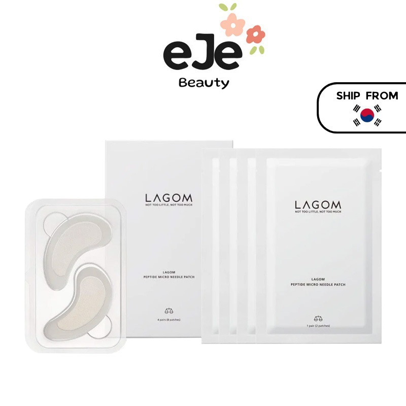 [LAGOM] Peptide Micro Needle Patch 1BOX (4 คู่)