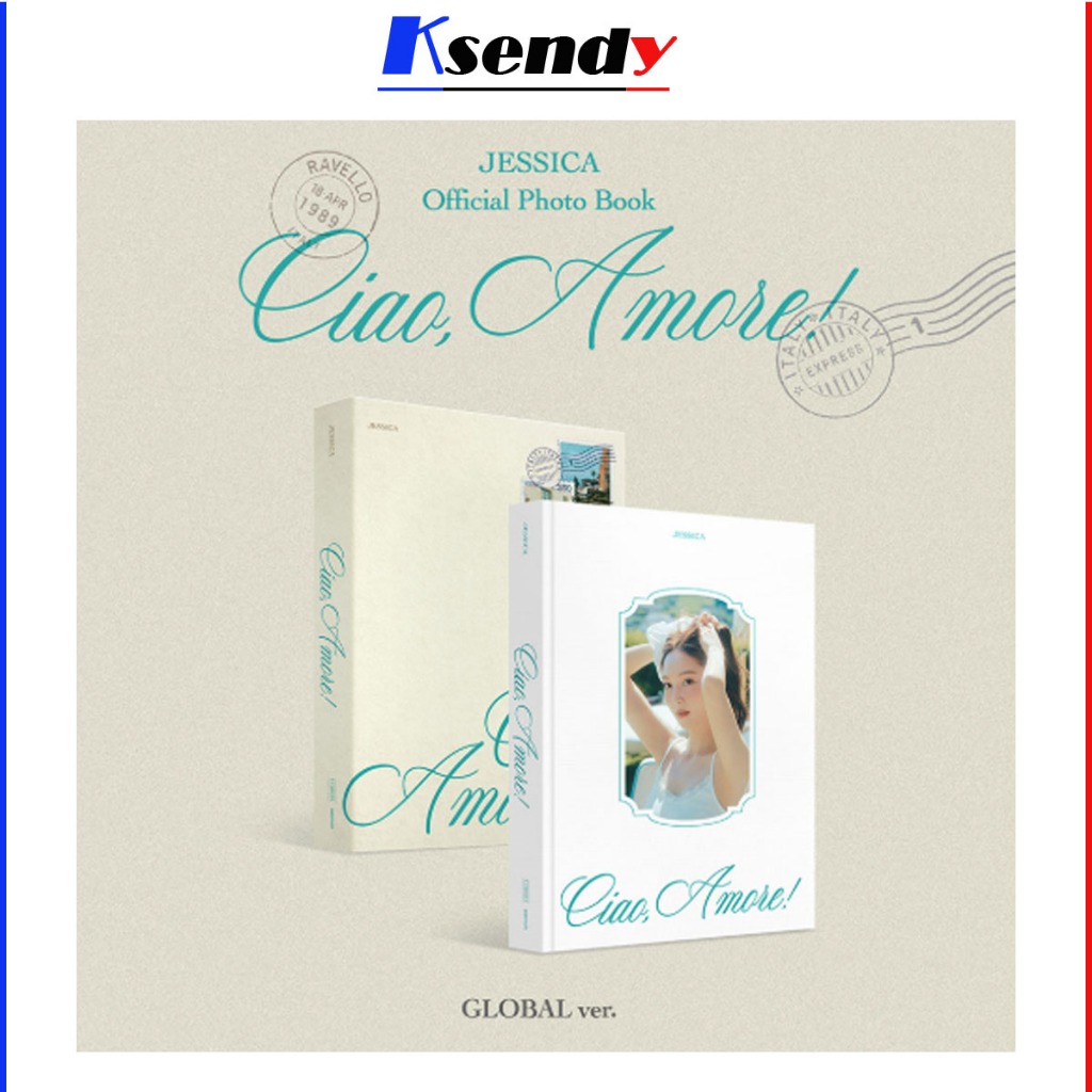 ( Girls' Generation ) JESSICA 2026 Official Photobook [ CIAO AMORE! ] GLOBAL VER.