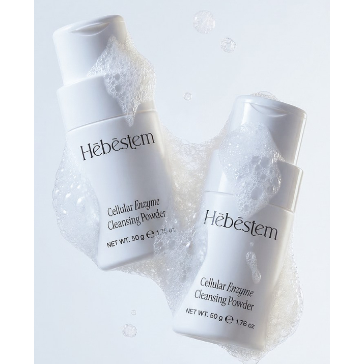 Hebestem Cellular Enzyme Cleansing Powder Low-Irrtation Enzyme Facial Cleanser Gentle Exfoliating Po