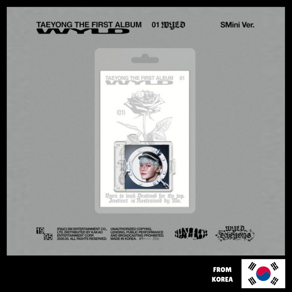 [NCT TAEYONG] - [WYLD] (SMini Ver.) อัลบั้มเต็ม 1 / Music NFC CD / Random Photocard