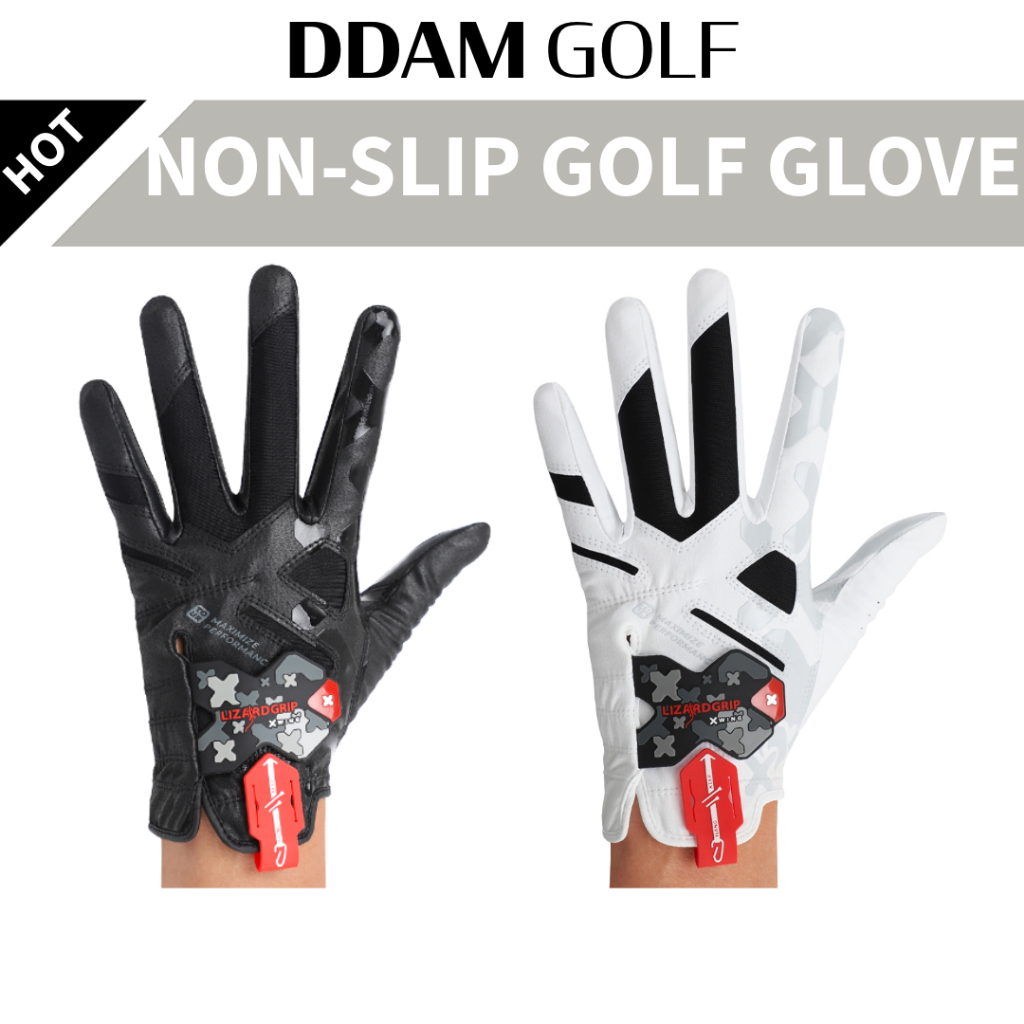 ถุงมือกอล์ฟ LizardGrip X-Wing สำหรับมือซ้าย