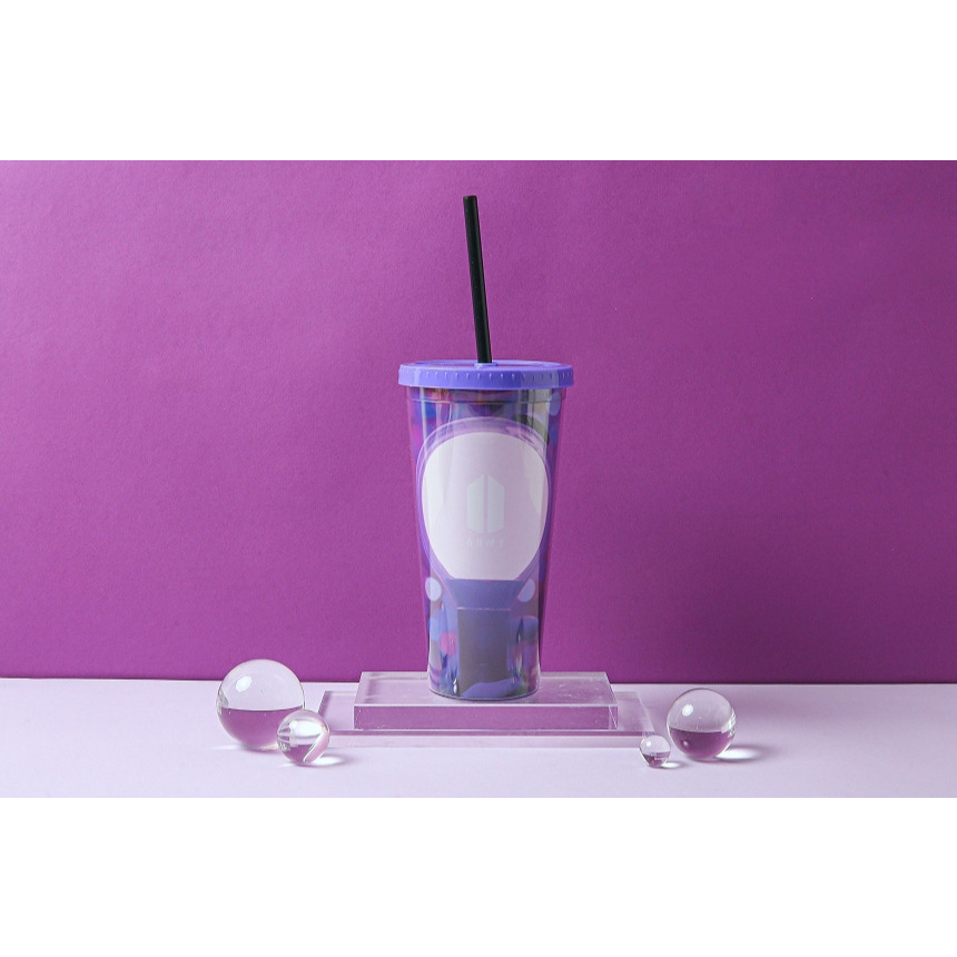 BTS X MEGABOX ถ้วยเย็น Forever We Are Young ARMY KOREA MD 20oz