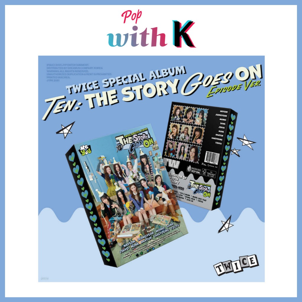 TWICE - TEN: The Story Goes On / Special Album (EPISODE ver.)