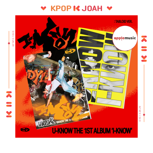 [POB] (Tabloid Ver.) U-Know (TVXQ!) [I-KNOW] 1st Full Album (6th Nov.2025)