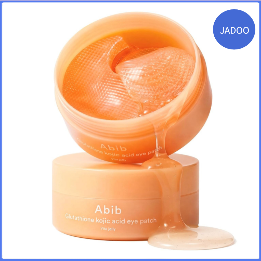 Abib Glutathione Kojic Acid Eye Patch 60 Count Glutathione • Kojic Acid • Tone-Up Jelly • Radiance E