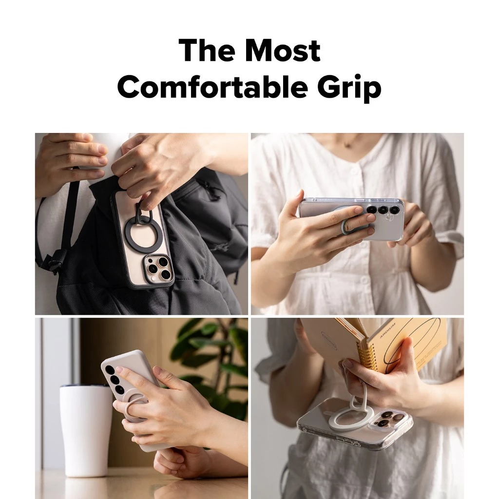 Ringke Dual Magnetic Silicone Ring สำหรับสมาร์ทโฟนและอุปกรณ์เสริมอื่นๆ thumbnail 7