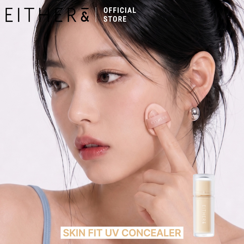 คอนซีลเลอร์ EITHER& Skin Fit UV SPF20 PA++ 5g – ปกปิดบางเบา ดูเป็นธรรมชาติ พร้อมบำรุงผิว