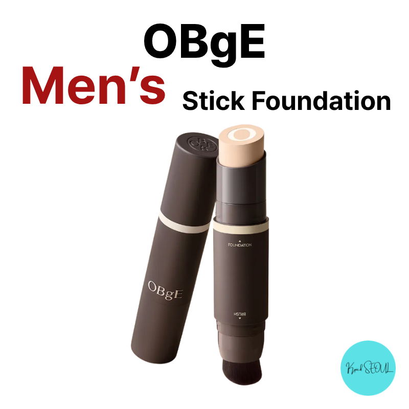[OBgE] Mens Natural Cover Foundation PRO 14g SPF50+ PA++++ 4-in-1 Stick Foundation with Brush