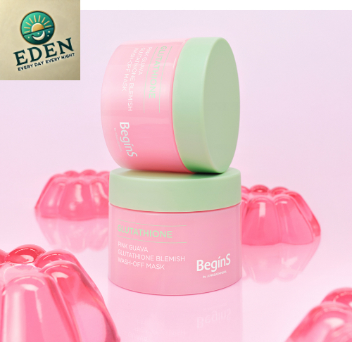 [K-Beauty] JUNGSAEMMOOL Begins Pink Guava Glutathione Blemish Wash-off Mask