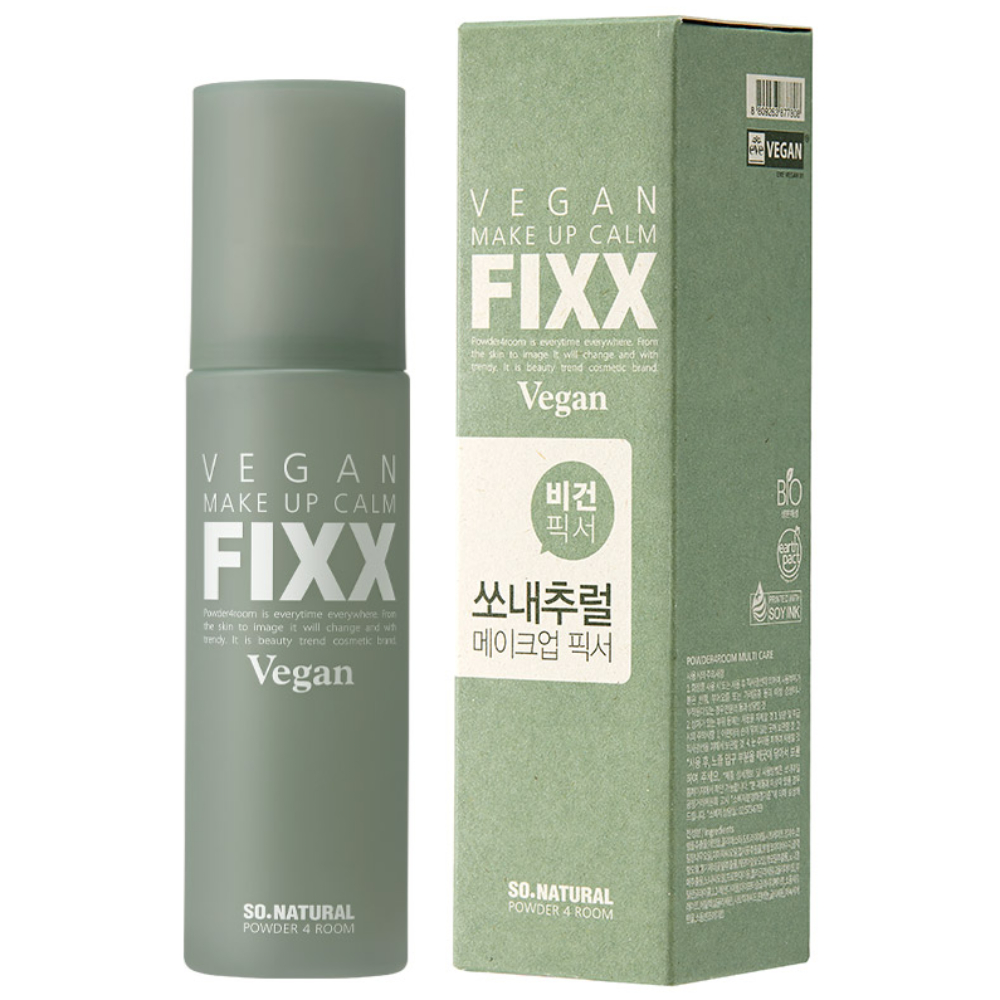 so natural Vegan Makeup Calm Fixx 100ml Setting Spray Soothing Mist