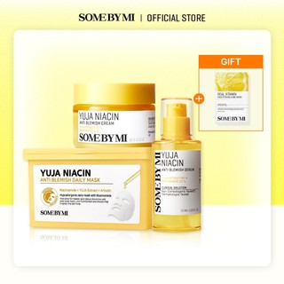[3-Step Brightening] SOME BY MI Yuja Niacinamide 3 Step Set (Daily Mask+Toner 150ml+Serum 50ml)