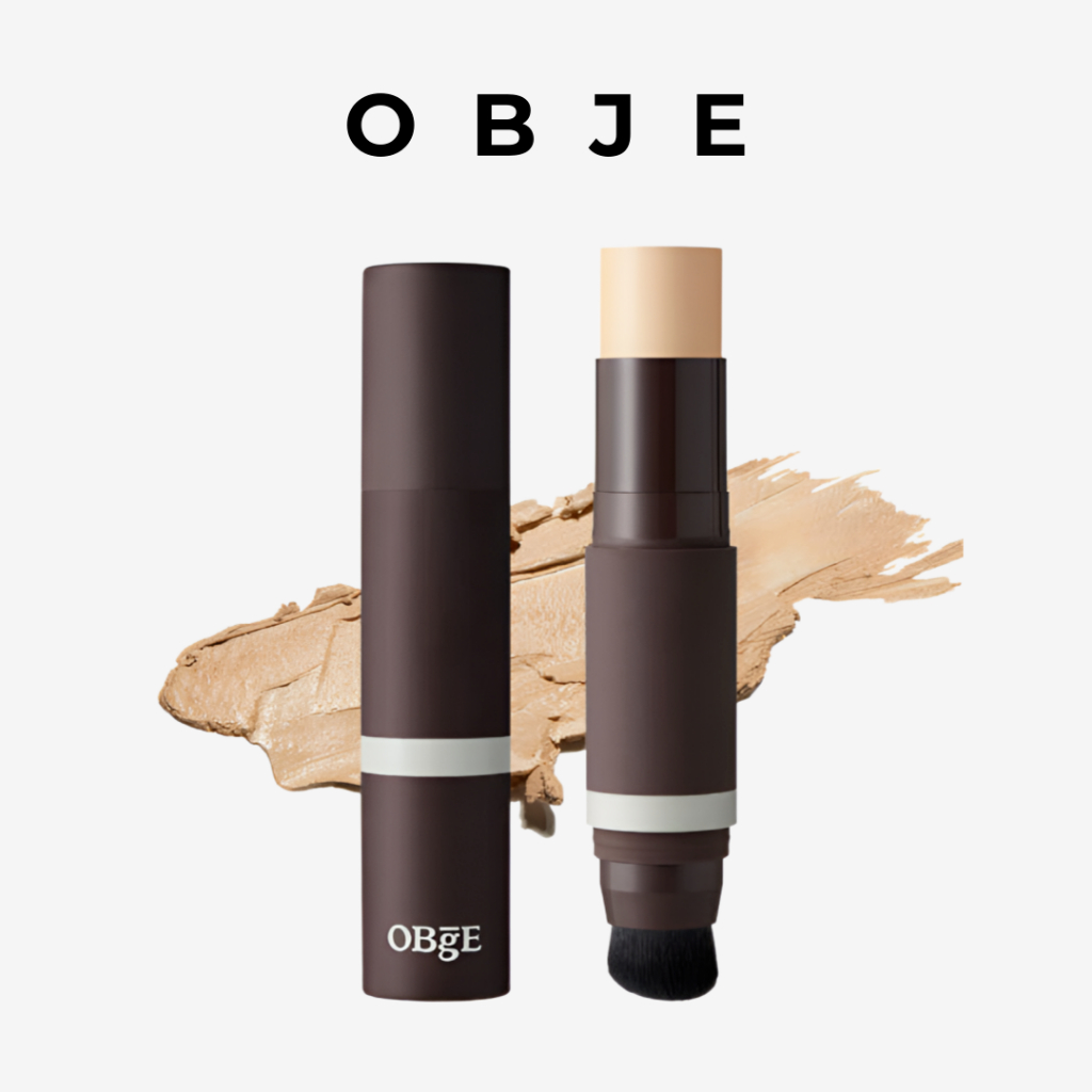 OBGE Mens Stick Foundation 13g SPF50+┃ผ้าคลุมแต่งหน้าป้องกันรังสียูวี 3-in-1