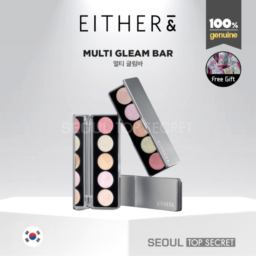 [EITHER&] Multi Gream Bar / Shadow Palette / ไฮไลท์