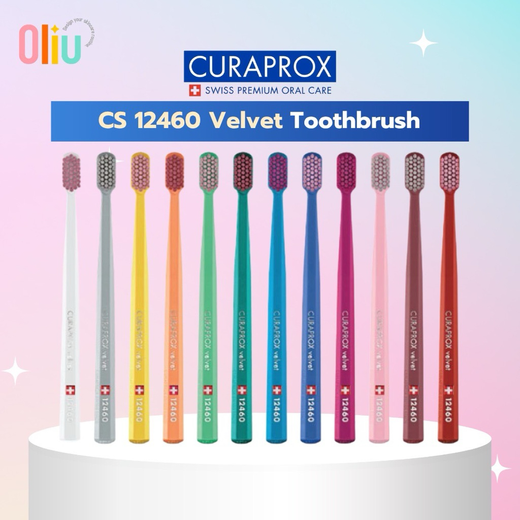 Curaprox CS 12460 Velvet แปรงสีฟันสำหรับเหงือกเซนซิทีฟ