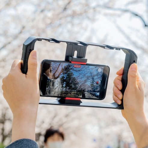 Alphamix GR1PRO สมาร์ทโฟนมือจับ Stabiliser สําหรับผู้สร้างเนื้อหา YouTube