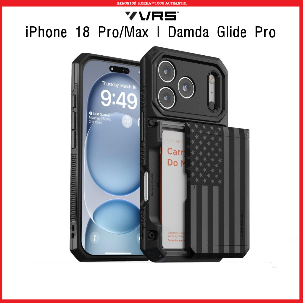 [VRS Design] เคสโทรศัพท์ iPhone 18 Pro / Damda Glide Pro