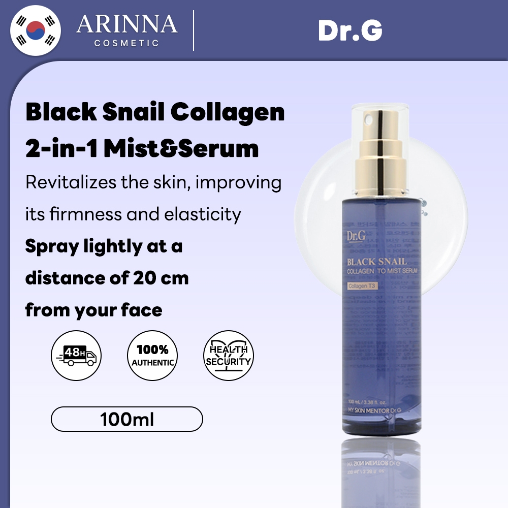 [Dr.G] Black Snail Collagen 2-in-1 Mist&Serum 100ml