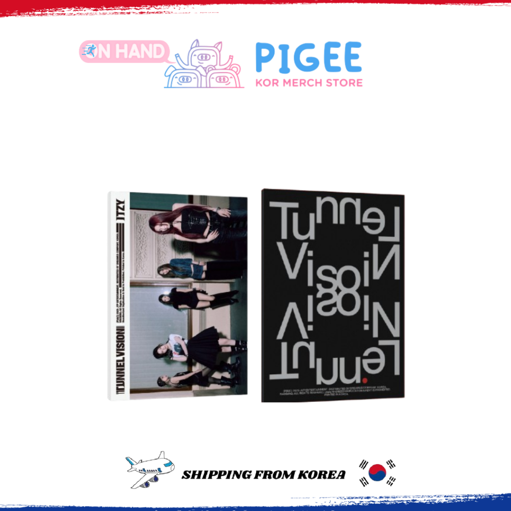 ITZY - [ TUNNEL VISION ] 11TH MINI ALBUM (PHOTOBOOK Ver.)