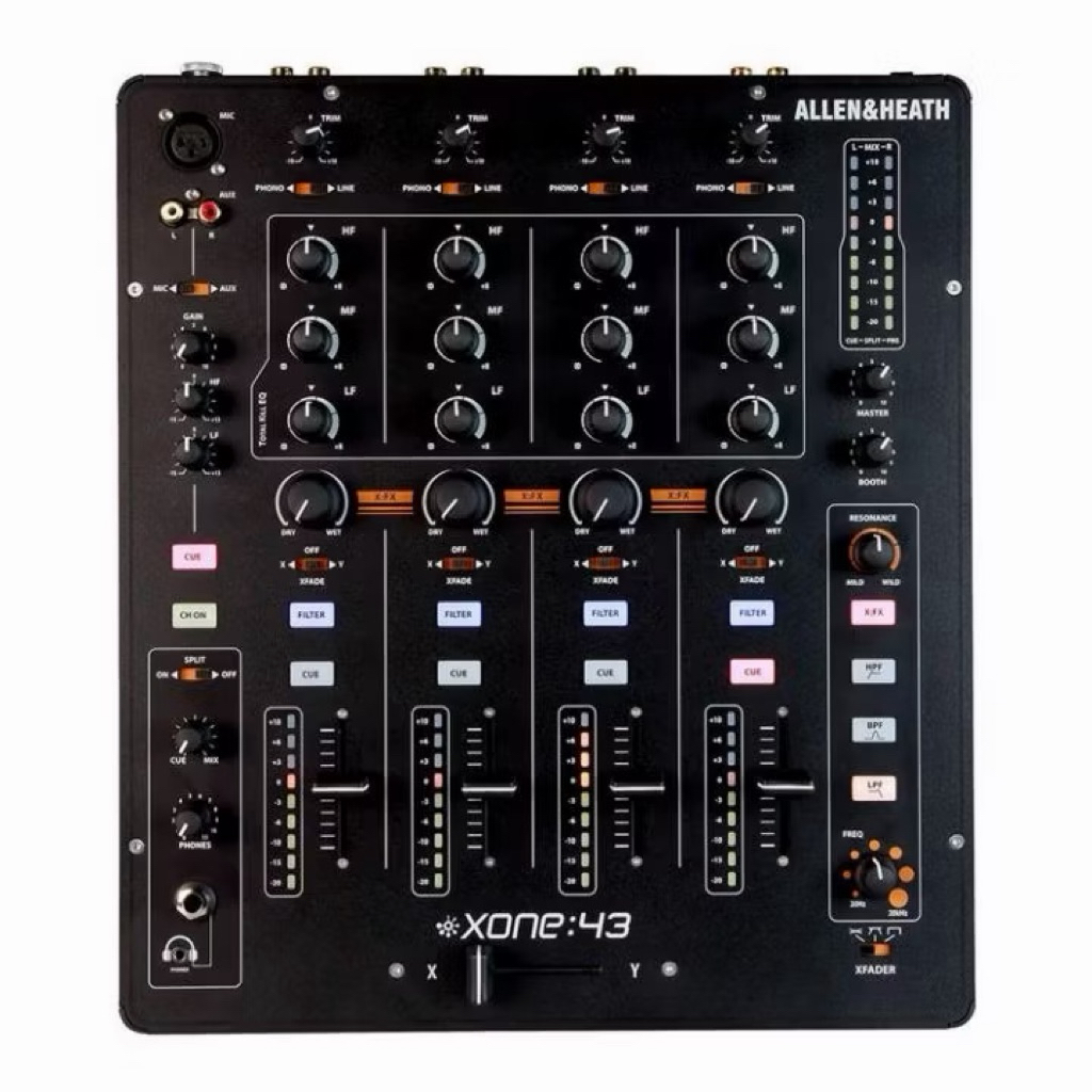 Allen & Heath Xone43 4Channel Analogue DJ Mixer