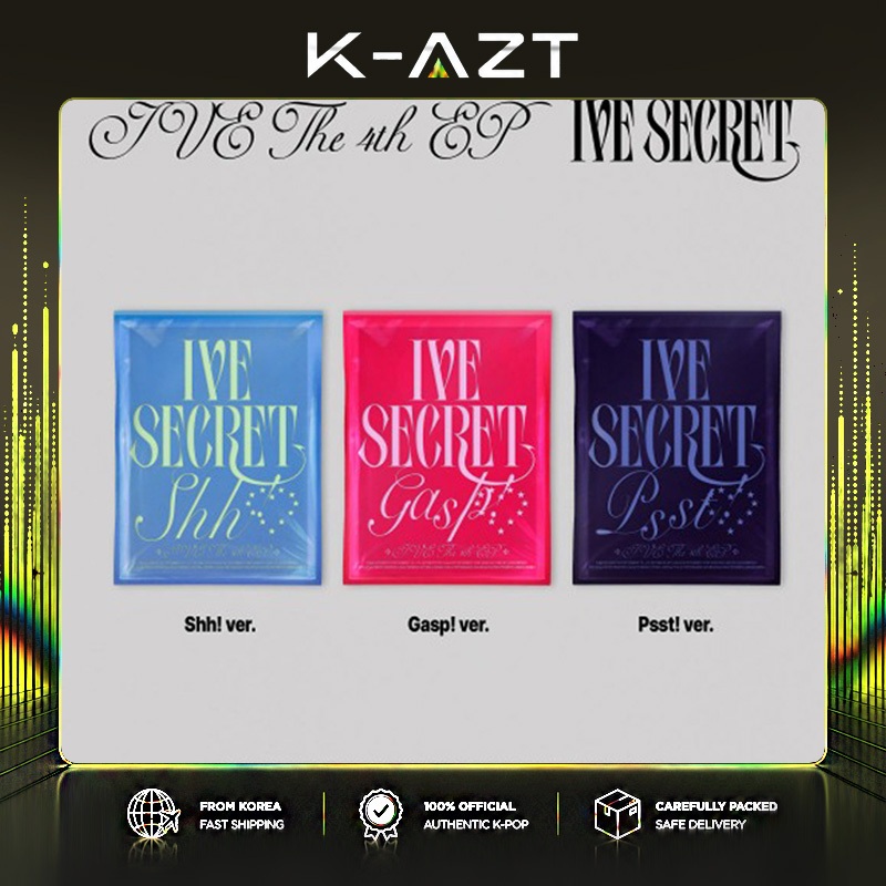 IVE – มินิอัลบั้มที่ 4 [IVE SECRET] (Standard Ver.)