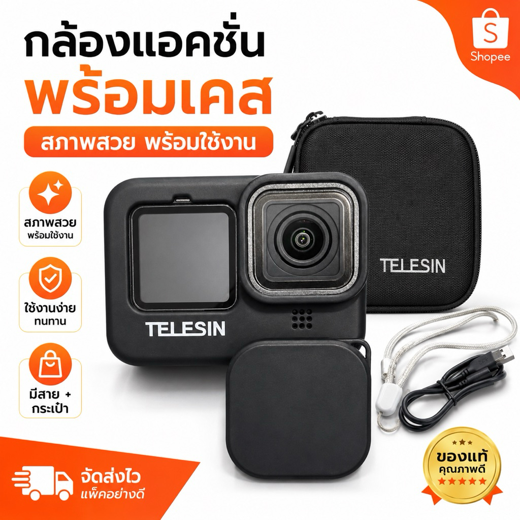 GoPro Hero 10 Black มือสอง