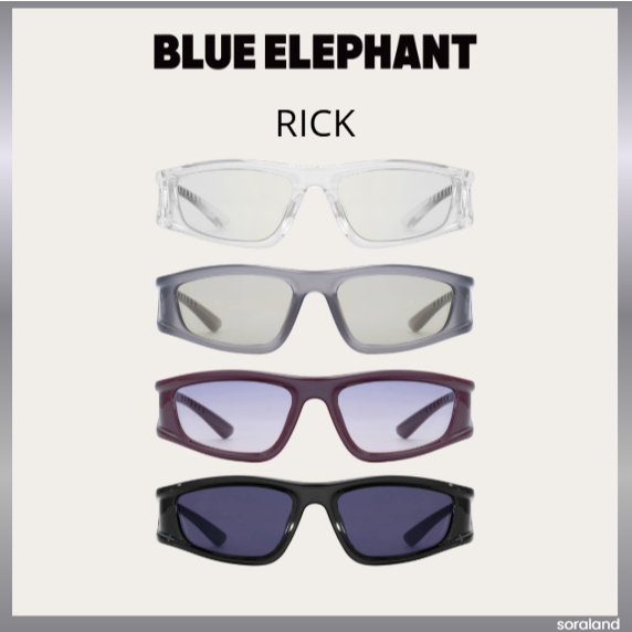 BLUE ELEPHANT แว่นกันแดด 4 สี Unisex RICK