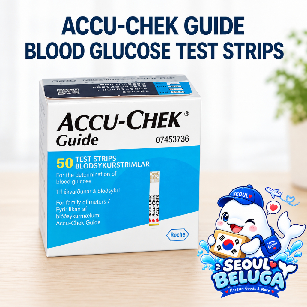 Accu-Chek Guide แถบทดสอบน้ําตาลในเลือด 50 ชิ้น | 50 แถบ 1 กล่อง