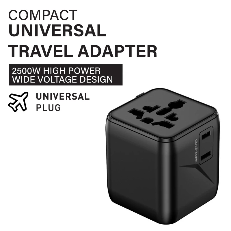 Gadget Mix Diginut TR-12 Mini UniversalTravel Adapter สีดํา thumbnail 7