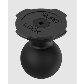 Quad Lock Mount – ลูกบอล 1 นิ้วพร้อมตัวปรับหมวกด้านบน – โปรปัง
