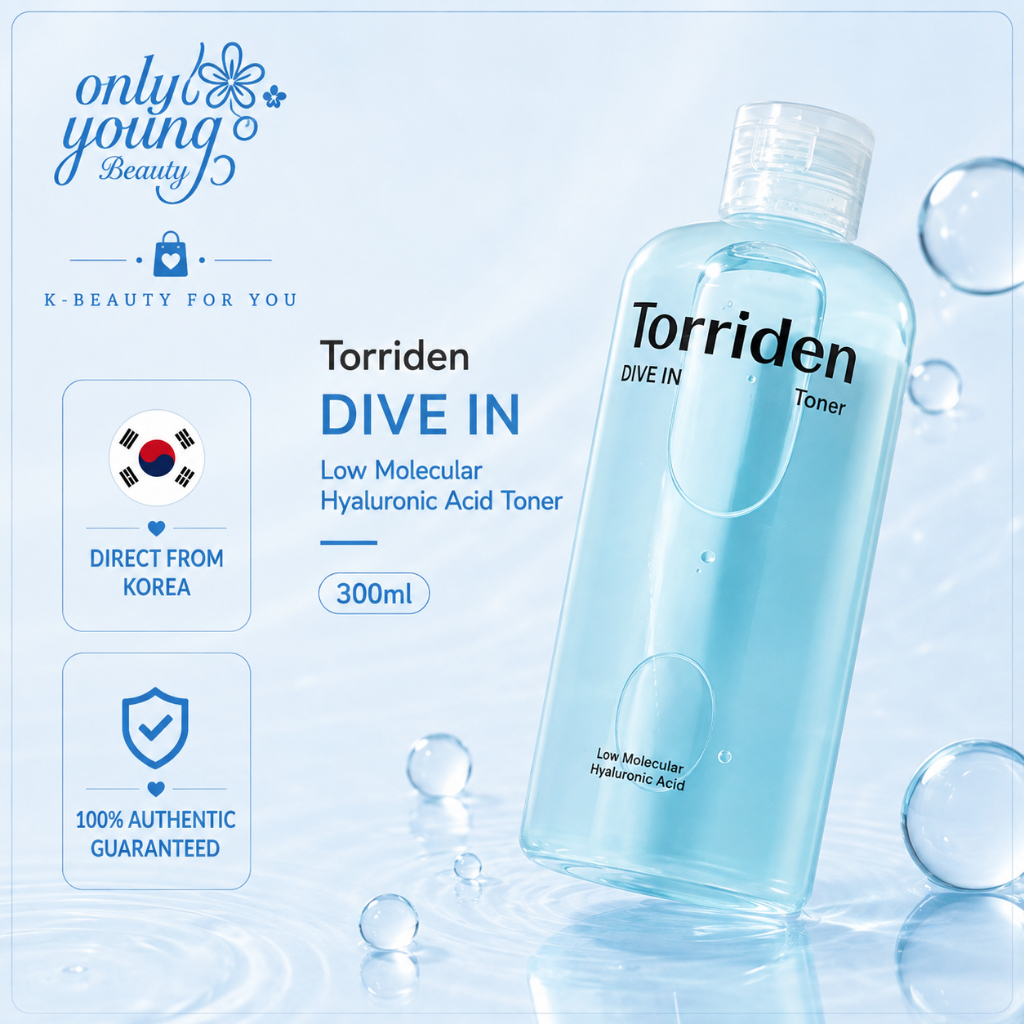 [การท่องเที่ยว] DIVE IN Low Molecular Hyaluronic Acid Toner 300ml/KR