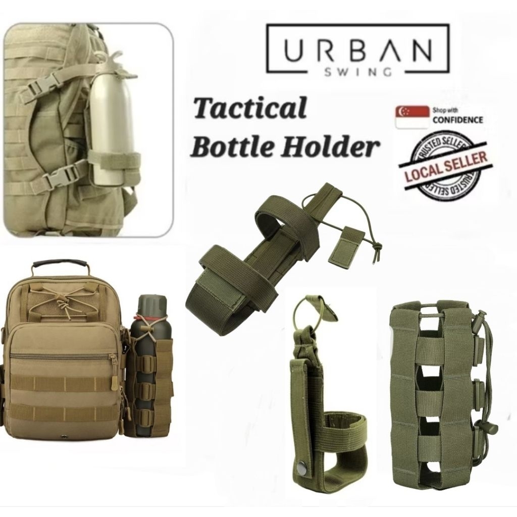 [Sg Seller] ที่วางขวดน้ํายุทธวิธี - TW01/02/03