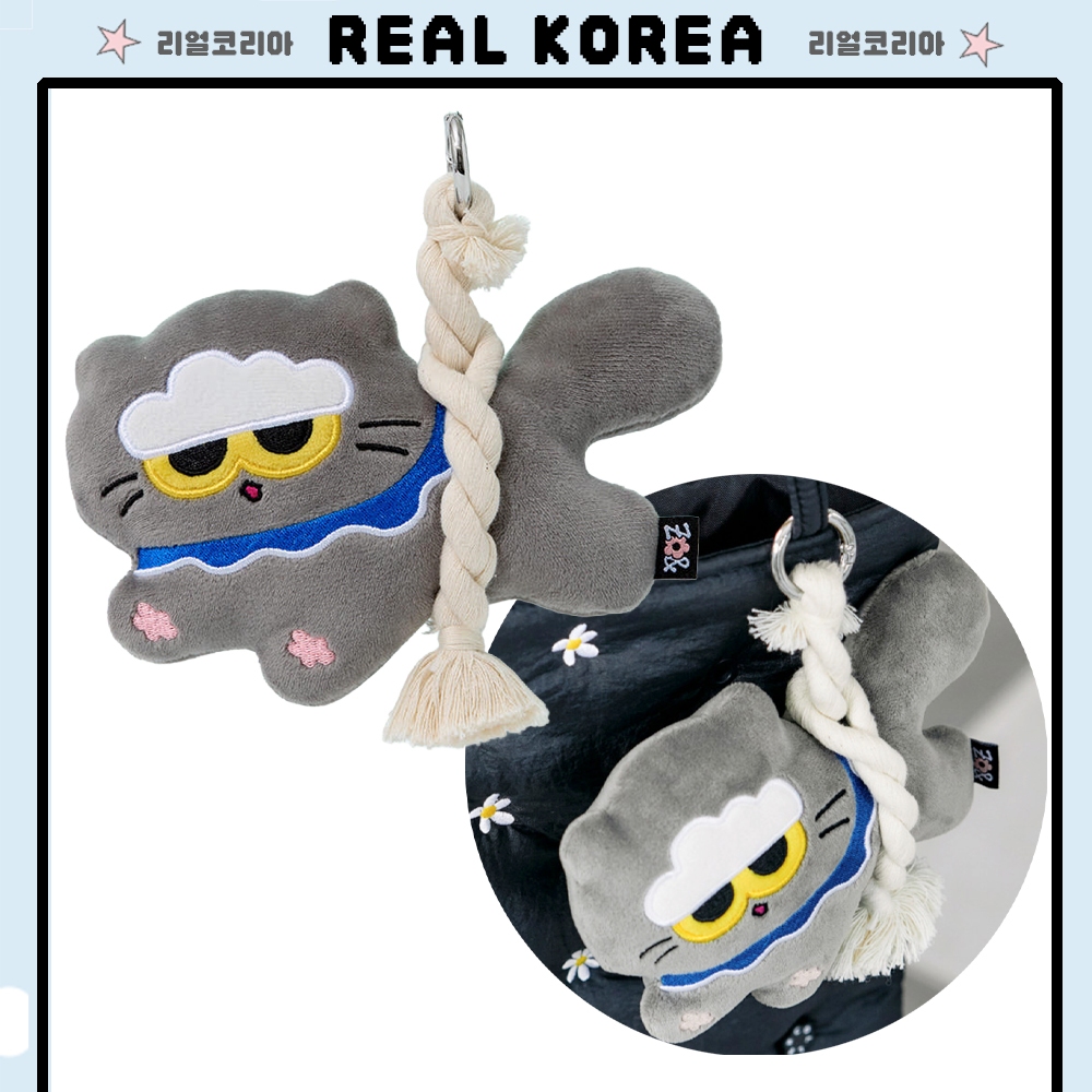 ZO&FRIENDS ZOA Amulet Lucky Charm พวงกุญแจตุ๊กตากระเป๋า Charm Key Holder จี้น่ารักเกาหลีอย่างเป็นทาง