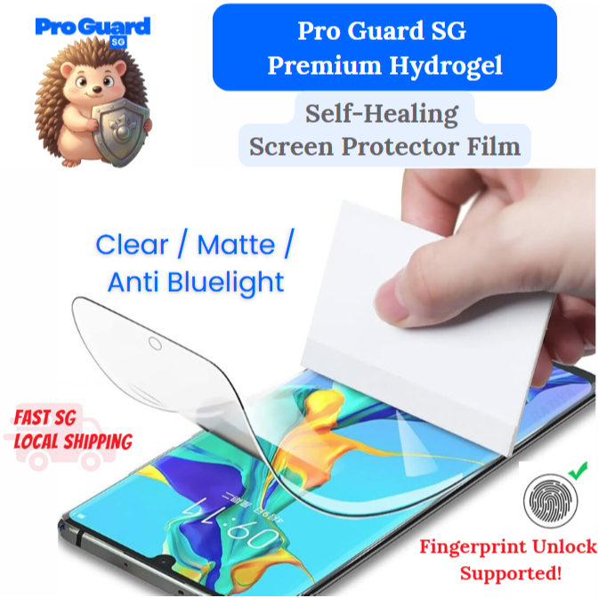 [SG] ฟิล์มกันรอยหน้าจอ Redmagic Hydrogel Redmagic 11S Pro Air Pro+ 10 10s 9 9s Matte Blue Light
