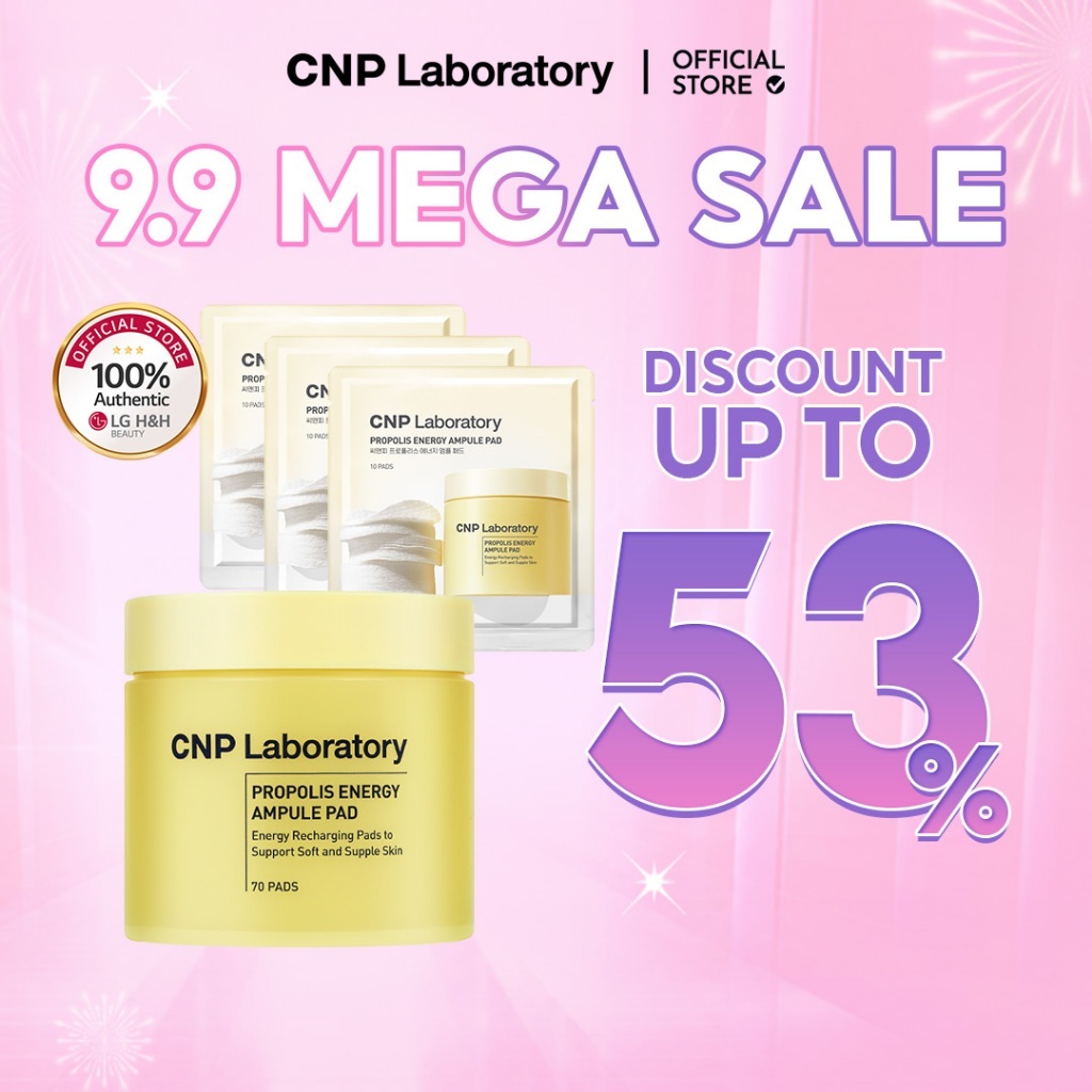 [CNP] Propolis Ampoule Pad 70+30 pads | แผ่น เซรั่มยอดนิยมอันดับ 1 เสริมพลังด้วยโพรโพลิส & น้ำผึ้ง กลับมาอีกครั้งในรูปแบบพกพาและอัปเกรดสุดปัง | LG beauty อย่างเป็นทางการ