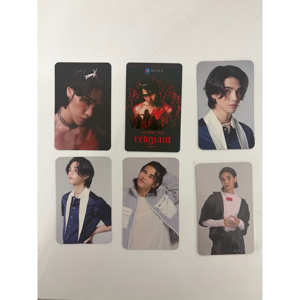 (พร้อมส่ง✅) Jeff Satur เจฟซาเตอร์ Photo Card,  Jeff Satur RedGiant Concert