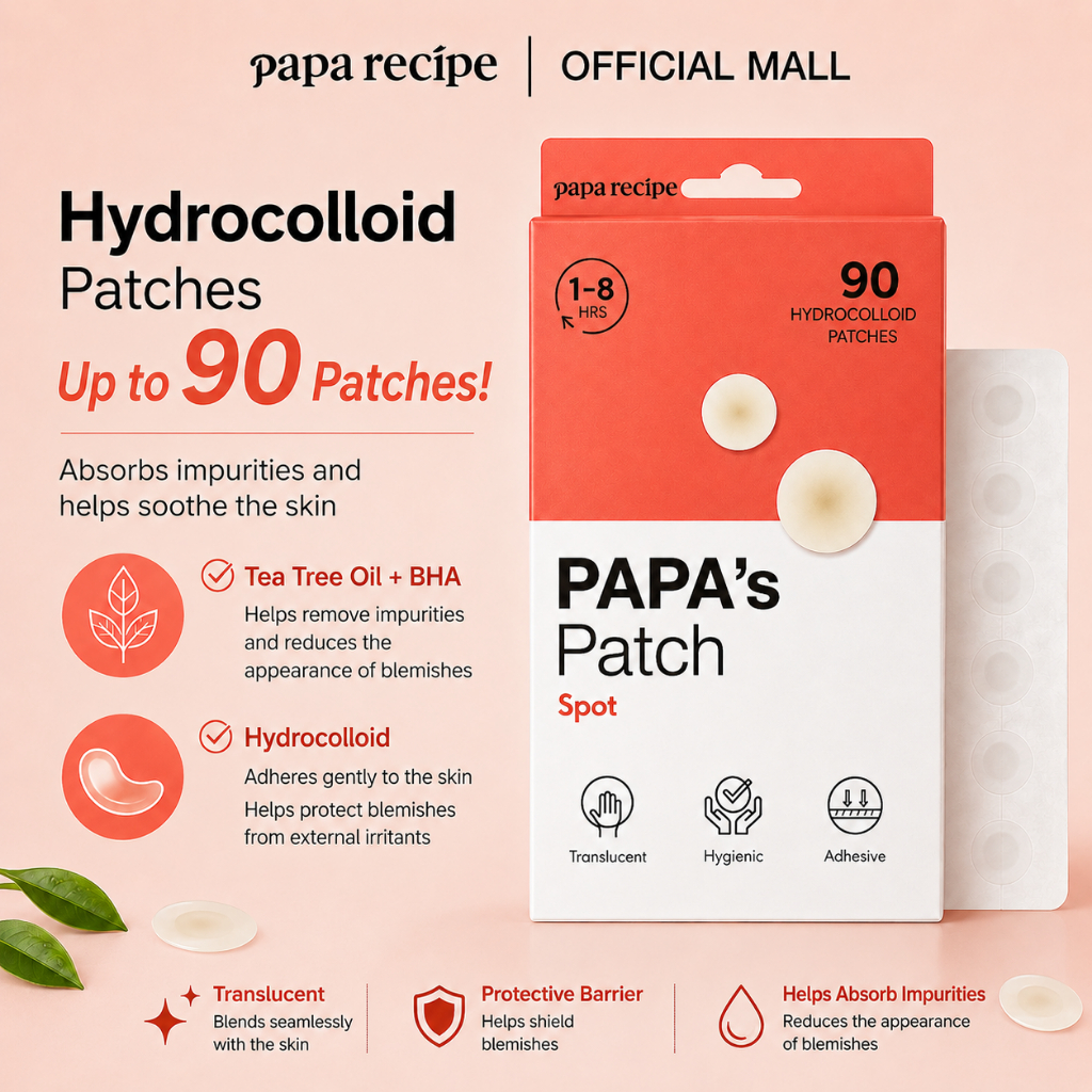 papa recipe PAPA's Patch Spot (90 แผ่น)