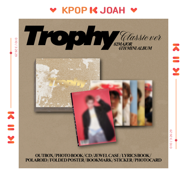 (Classic ver.) 82MAJOR [Trophy] 4th Mini Album (31st Oct.2025)