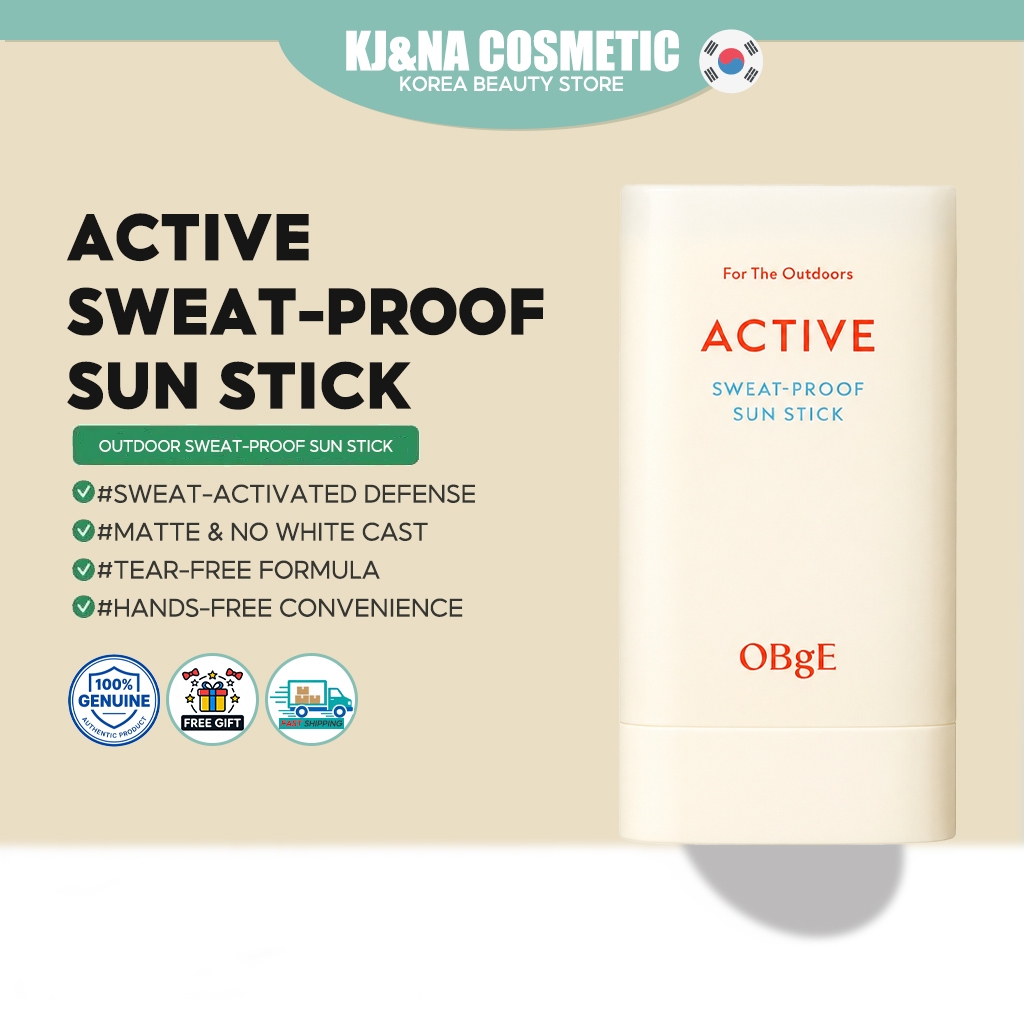 [OBgE] Active Sweat-Proof Sun Stick 18g