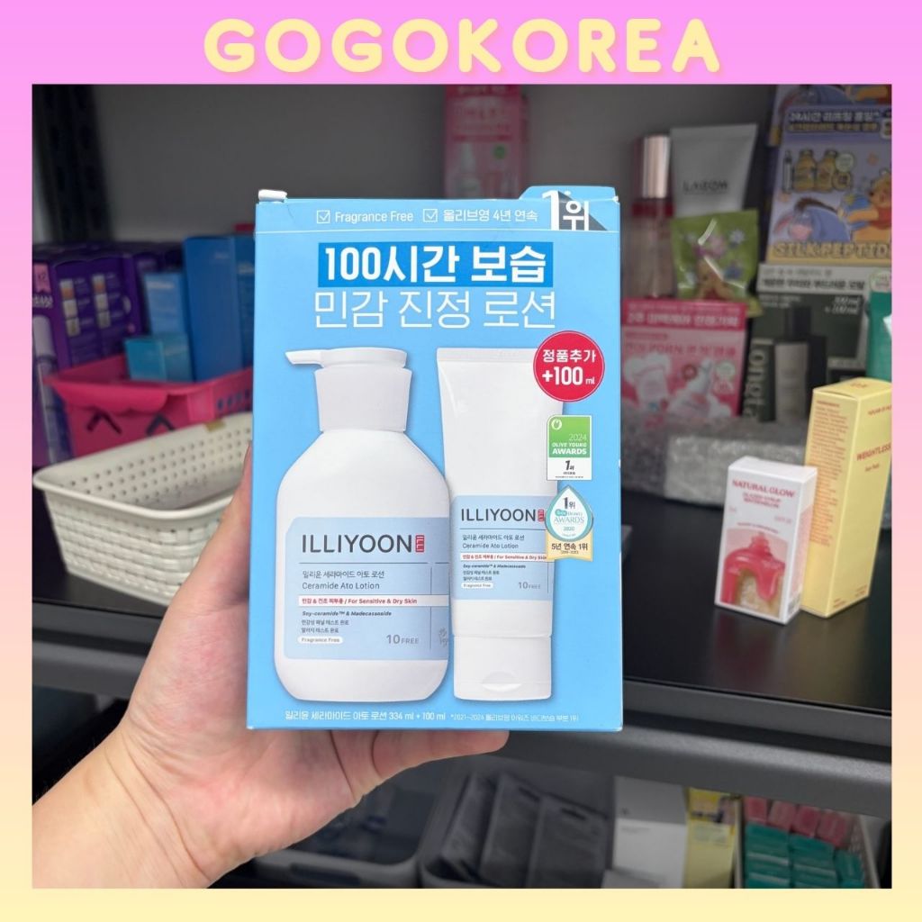 [ILLIYOON] Ceramide Ato Lotion 334ml + 100ml