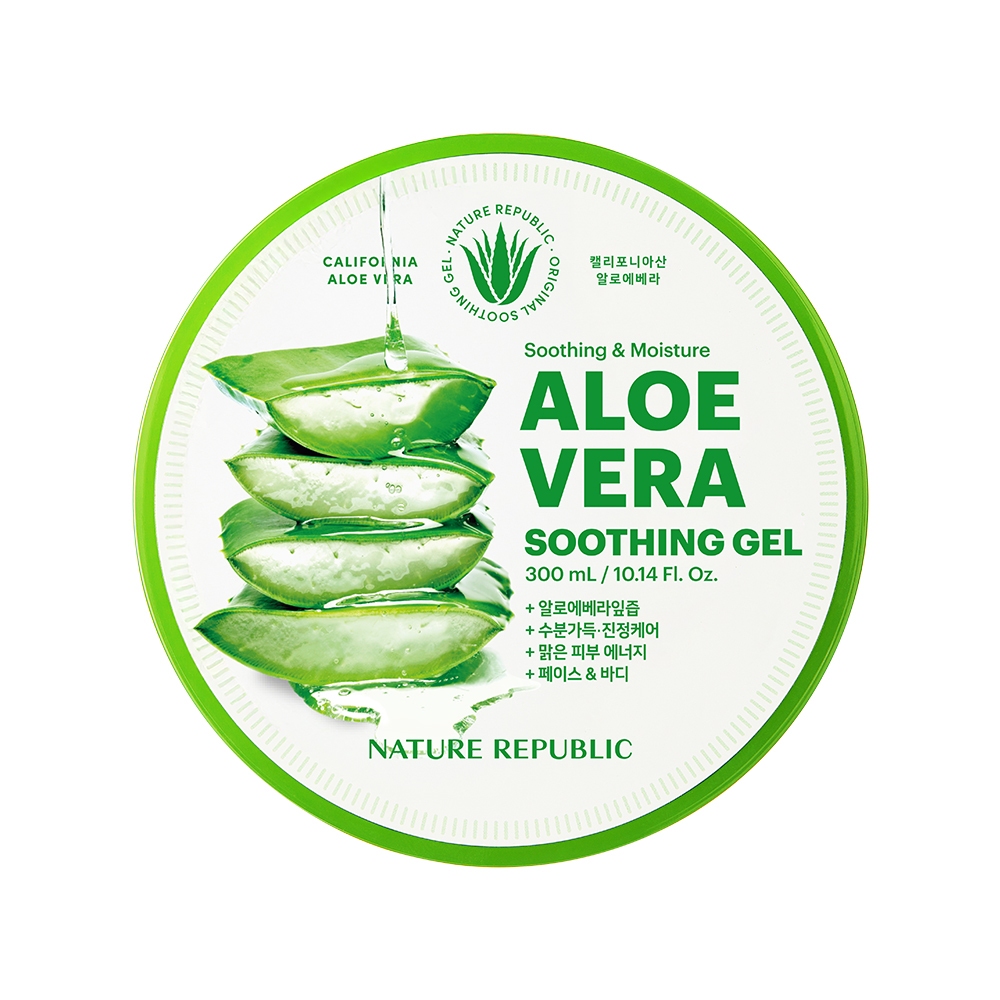 [Nature Republic] Soothing & Moisture Aloe Vera 92% Soothing Gel 300ml