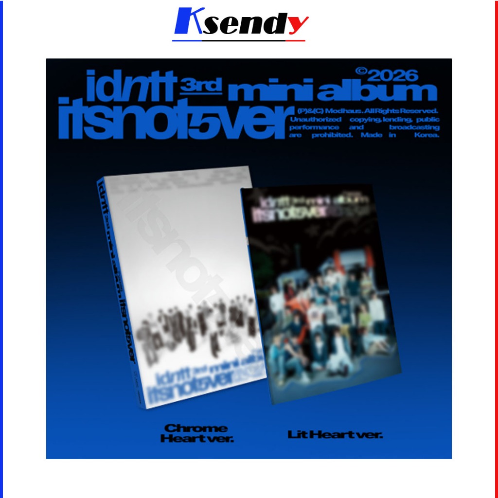Idntt 3rd Mini Album [ itsnotover ]