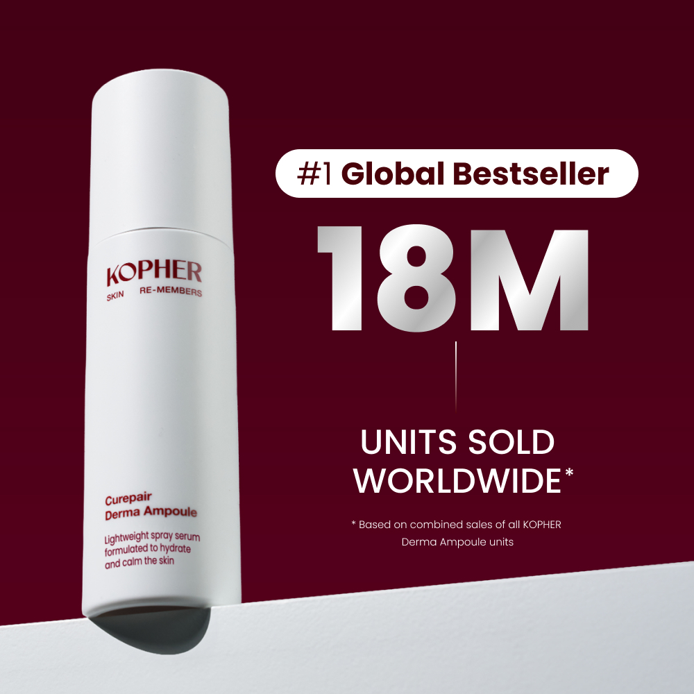 [KOPHER] Curepair Derma Ampoule Mist (100 มล.) – EGF สเปรย์เซรั่ม ลดรอยแดงและปลอบประโลมผิว ฟื้นฟูเกราะป้องกันผิว