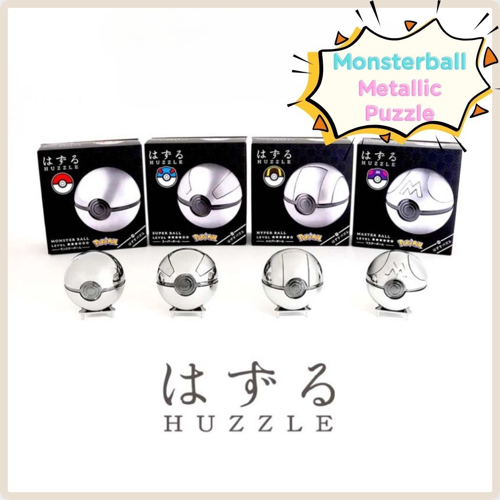 HANAYAMA HUZZLE ปริศนาโปเกมอนบอลหล่อ
