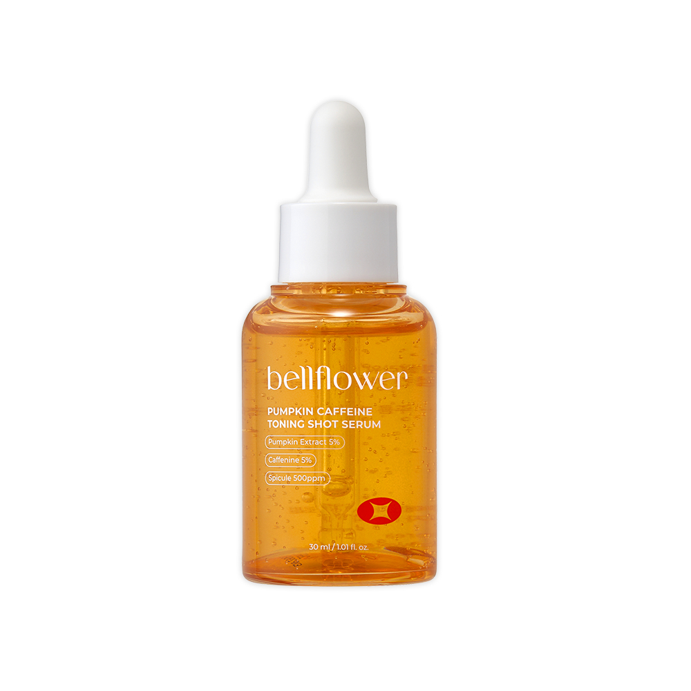 [Bellflower Official] Pumpkin Caffeine Toning Shot Serum 30ml