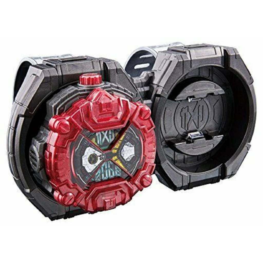 BANDAI Kamen Rider ZI-O GEIZ RIDEWATCH AD2068 + RIDEWATCH HOLDER SET ของเล่นเวอร์ชั่นเกาหลี
