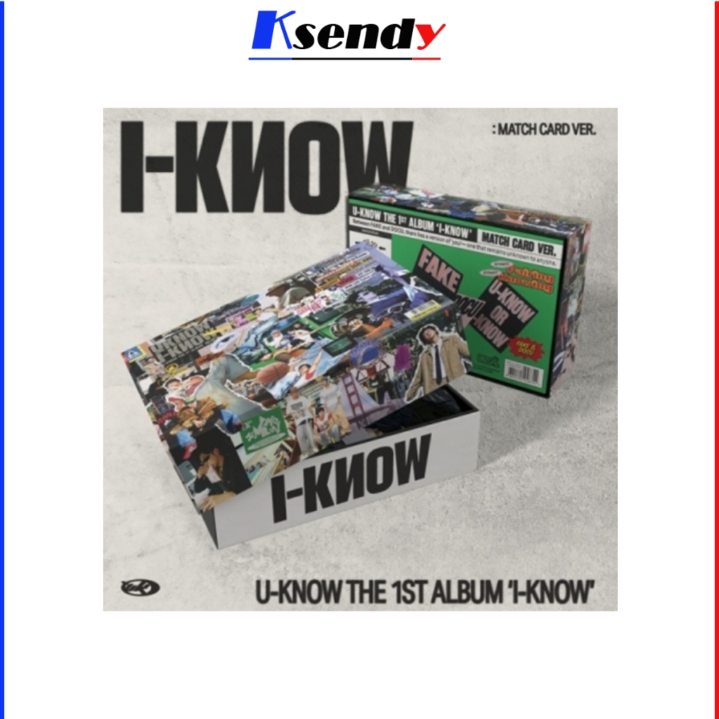 ( TVXQ! ) U-Know 1st Full Album [ I-KNOW ] Match Card Ver.