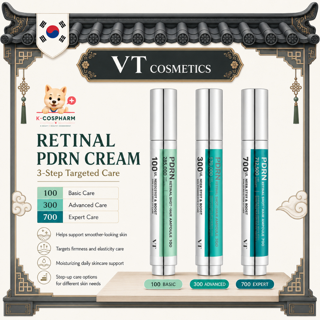 [VT Cosmetics] PDRN Reedle Shot Hair Ampoule 100dL / 300dL / 700dL 15ml