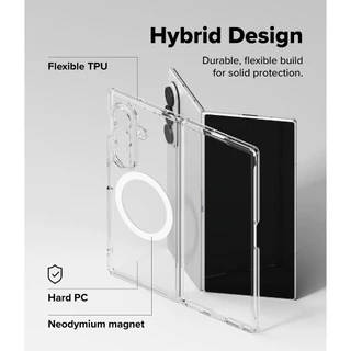 Ringke Fusion Magnetic สำหรับ Galaxy Z Fold 8 Ultra น้ำหนักเบาและบาง