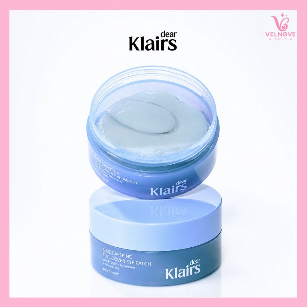 [DEAR KLAIRS] Blue Caffeine Full Cover Eye Patch แผ่นมาสก์ใต้ตา 60 แผ่น